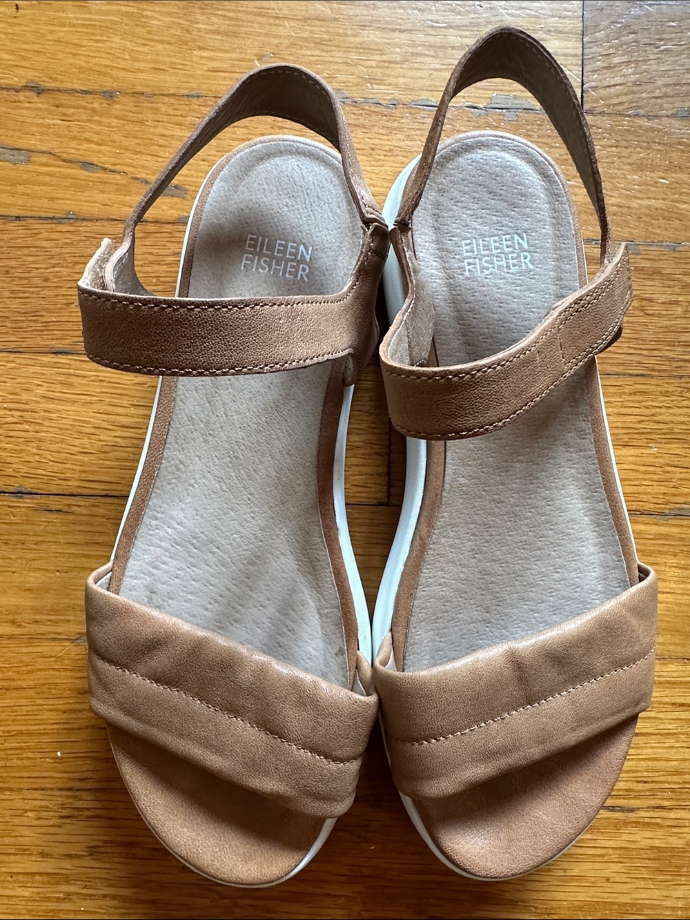 Eileen Fisher Jolie Ankle Strap Platform Sandals